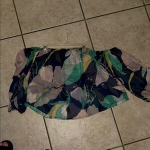 Floral Off-Shoulder Top